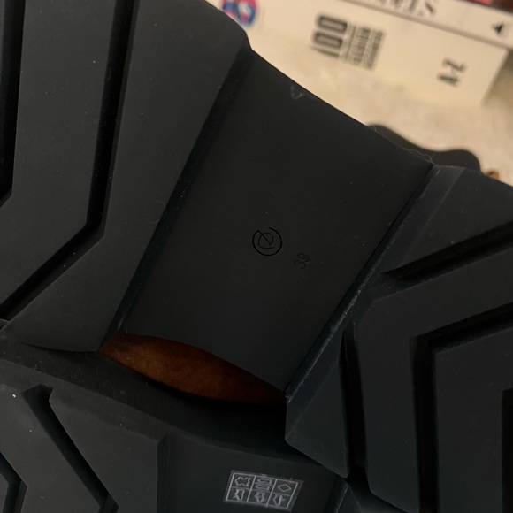 Sz 8 New Phillip Lim Kate Suede Combat Boots - Picture 5 of 6